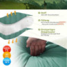 ATEPA Daunenschlafsack,Schlafsack Outdoor, Deckenschlafsack mit 600FP Daunen, wasserabweisend, Schlafsäcke für 4 Jahreszeiten