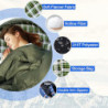 POEPORE Schlafsack Outdoor für Erwachsene 3-4 Jahreszeiten Flanell Schlafsäcke Deckenschlafsack Warmer mit Reißverschluss für