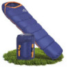 zeitgeist OUTDOOR Schlafsack 3 Jahreszeiten Erwachsene 210x81cm [Stretch] Wasserabweisender Mumienschlafsack Leicht 10°C Komf