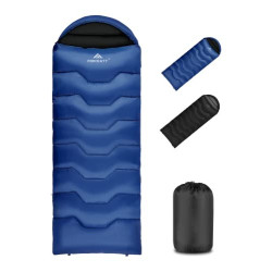 Forceatt Schlafsack Winter, -7 ℃ Bis 20 ℃  2,4kg/210 X 80 cm  4 Jahreszeiten Deckenschlafsäcke Leichtgewichtig, Wasserdicht u