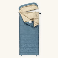 Skandika Schlafsack Oppdal| Deckenschlafsack für Erwachsene, 3 Jahreszeiten, Kompakt, leicht, rechteckig | bis 7 °C, 230 × 90
