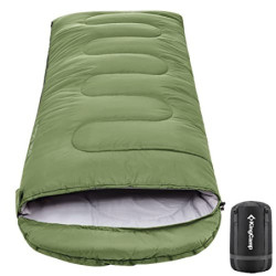 KingCamp - Winterschlafsack Outdoor Warm Tragbar Leicht 3-4 Jahreszeiten Schlafsack für Kinder und Erwachsene Camping Wandern