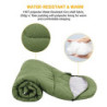 KingCamp - Winterschlafsack Outdoor Warm Tragbar Leicht 3-4 Jahreszeiten Schlafsack für Kinder und Erwachsene Camping Wandern