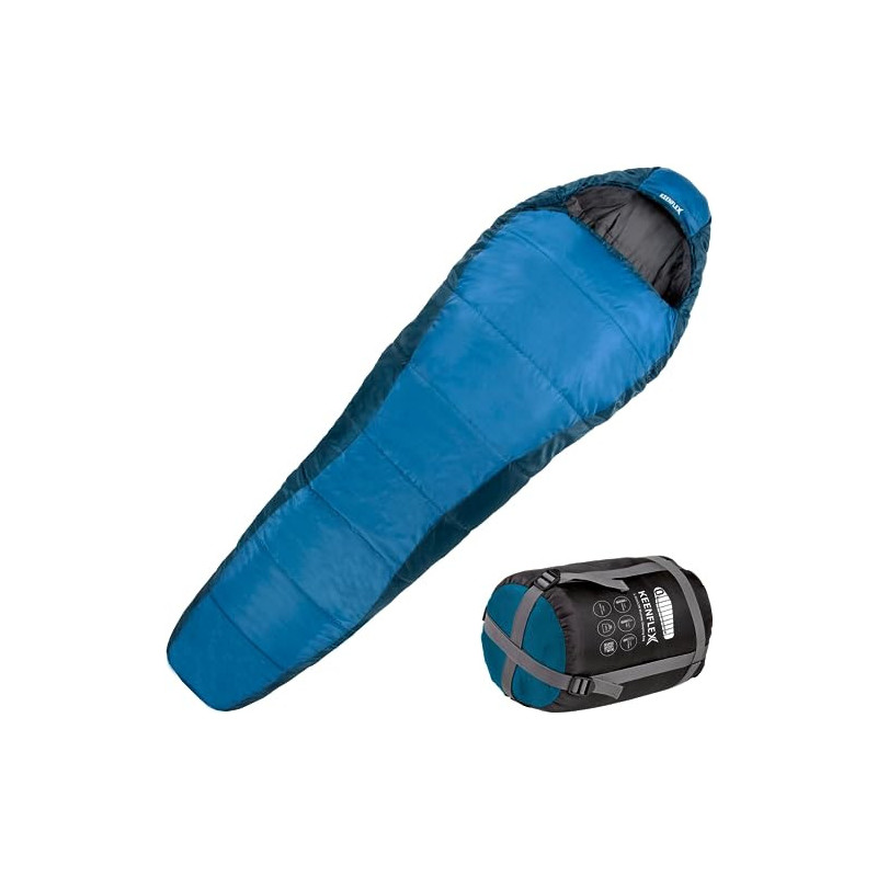 KeenFlex Schlafsack 3-4 Jahreszeiten Blue +7.0 °C KeenFlex Schlafsack 3-4 Jahreszeiten Blue +7.0 °C