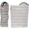 Naturehike Baumwollschlafsack mit Kapuze, 3-Jahreszeiten-Schlafsack, Leicht, Tragbar und Spleißbar, Gefüllt mit 180 g/m2 HHoc