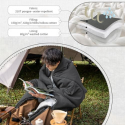 Naturehike Umschlagschlafsack, Leichter und Kompakter Wasserdichter 3-Jahreszeiten-Schlafsack, Maschinenwaschbarer und Spleiß