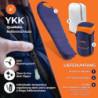 Tourbold Daunenschlafsack Outdoor | 3 Jahreszeiten | Ultraleicht  1250 g  | Kleines Packmaß | Extra Langer Reißverschluss | K