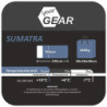 your GEAR XXL Schlafsack Sumatra -7°C Warmer Deckenschlafsack 230x100 cm 3-4 Jahreszeiten Futter aus 100% Baumwolle Blau Grau