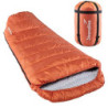 Skandika Schlafsack Vegas | XXL Mumienschlafsack mit Polycotton Innenfutter, für Erwachsene, koppelbar, 3 Jahreszeiten, bis -