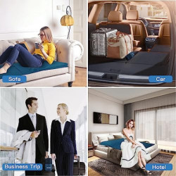 JAICOM Hüttenschlafsack, Ultraleichter Seideschlafsack für Reise, 2in1 Hüttenschlafsack, Bequemer und Weicher Schlafsack klei