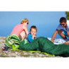 meteor Premium Kinder-Schlafsack Sommer Ultra-leicht Kinder Hüttenschlafsack Komfortbel Jugendliche Camping Deckenschlafsack 