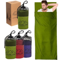Highland Camp Hüttenschlafsack  grün 