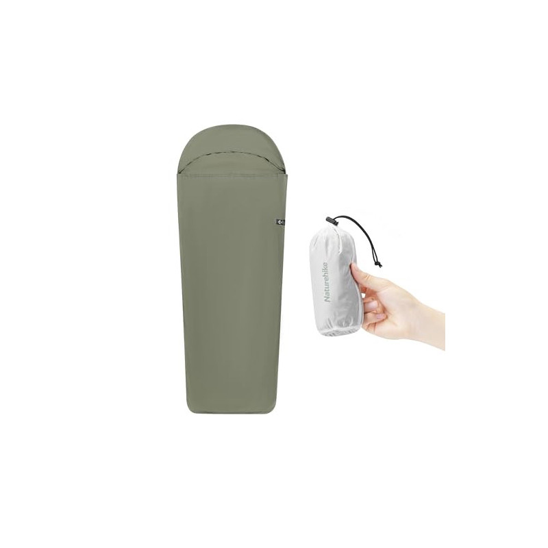 Naturehike Hüttenschlafsack Ultralight Schlafsack Liner nur 128g Reisedecke mit Small Pack Size Innenschlafsack für Backpacki Naturehike Hüttenschlafsack Ultralight Schlafsack Liner nur 128g Reisedecke mit Small Pack Size Innenschlafsack für Backpacki