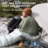 Naturehike Hüttenschlafsack Ultralight Schlafsack Liner nur 128g Reisedecke mit Small Pack Size Innenschlafsack für Backpacki