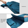 BROWINT Seidenschlafsack, Hüttenschlafsack aus 100% Naturseide, Extrabreite 220x110cm, 220x87cm, 185x87cm, Schlafsack Inlett,