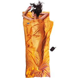 Cocoon Hüttenschlafsack aus Seide, sunset, 86"x35"