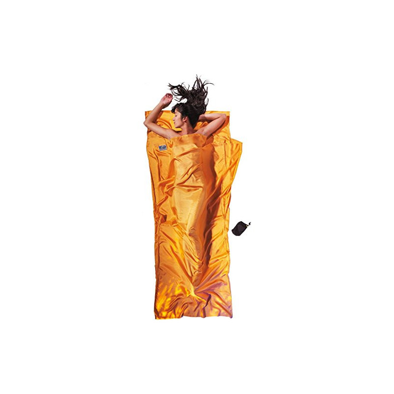 Cocoon Hüttenschlafsack aus Seide, sunset, 86"x35" Cocoon Hüttenschlafsack aus Seide, sunset, 86"x35"