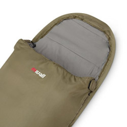 Mivall Ultraleichter Hüttenschlafsack - Klein, leicht und wärmend - Sommerschlafsack 720g