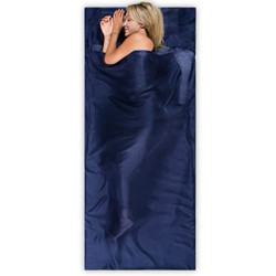 Silkini Compact Seidenschlafsack aus 100% Seide, Hüttenschlafsack Ultraleicht, Schlafsack Inlett, Inlay, Sommerschlafsack, In