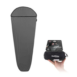 Naturehike Hüttenschlafsack, Hohe Elastizität, Dünnes und Kleines Verpackungsschlafsackfutter, Ideal für Rucksacktouren, Hütt