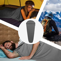 Naturehike Hüttenschlafsack, Hohe Elastizität, Dünnes und Kleines Verpackungsschlafsackfutter, Ideal für Rucksacktouren, Hütt