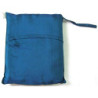 Marycrafts Seidenschlafsack Aus 100% Naturseide, Hüttenschlafsack Inlett Sommerschlafsack Aus Echter Seide 210 x 84 cm  Blau 