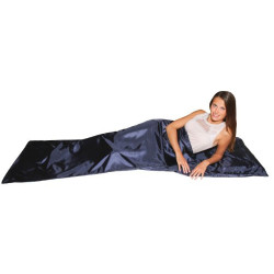 Silkrafox for 2 - ultraleichter Schlafsack für 2 Personen, Hüttenschlafsack, Inlett, Sommerschlafsack, Kunst- Seidenschlafsac