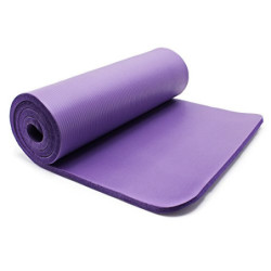 Wiltec Isomatte lila 180x60x1,5cm Schlafmatte für Camping und Festivals, extradicke Isoliermatte Camping rutschfeste Outdoor 