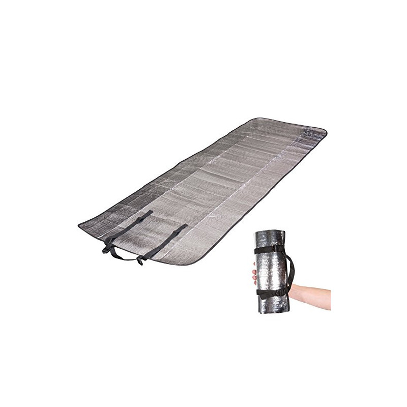 Outdoor Alu Isomatte Single Alumatte Thermomatte Isoliermatte 110 g leicht 190 x 60 cm Outdoor Alu Isomatte Single Alumatte Thermomatte Isoliermatte 110 g leicht 190 x 60 cm