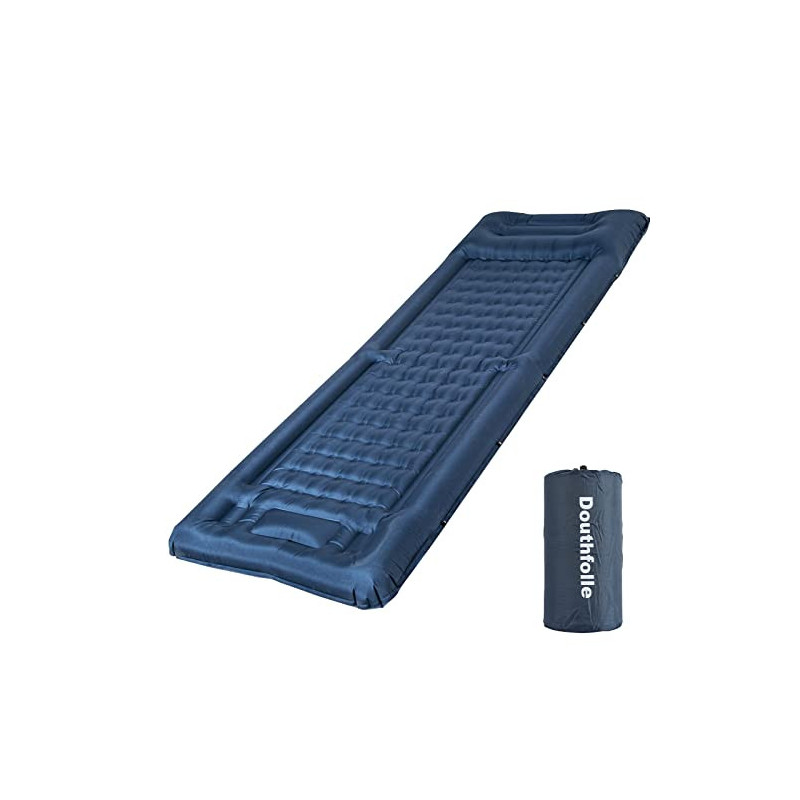 Douthfolle Isomatte Camping, 12cm Isomatte Outdoor Aufblasbare Isomatte Camping Matratze Isomatten mit Fußpresse Pumpe wasser Douthfolle Isomatte Camping, 12cm Isomatte Outdoor Aufblasbare Isomatte Camping Matratze Isomatten mit Fußpresse Pumpe wasser