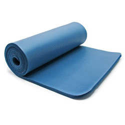 Wiltec Isomatte blau 180x60x1,5cm Schlafmatte für Camping und Festivals, extradicke Isoliermatte Camping rutschfeste Outdoor 