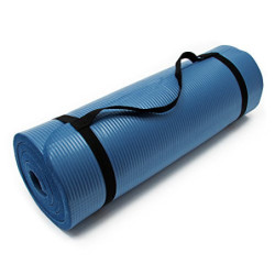 Wiltec Isomatte blau 180x60x1,5cm Schlafmatte für Camping und Festivals, extradicke Isoliermatte Camping rutschfeste Outdoor 