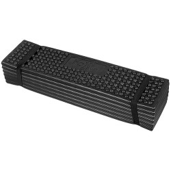 Fox Outdoor Thermomatte, faltbar, schwarz