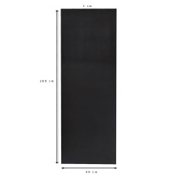 Wärmeisolierend Aluminiumbeschichtung Thermo Isomatte für Camping  2 x Schwarz 