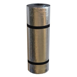 Wärmeisolierend Aluminiumbeschichtung Thermo Isomatte für Camping  2 x Schwarz 
