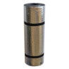 Wärmeisolierend Aluminiumbeschichtung Thermo Isomatte für Camping  2 x Schwarz 