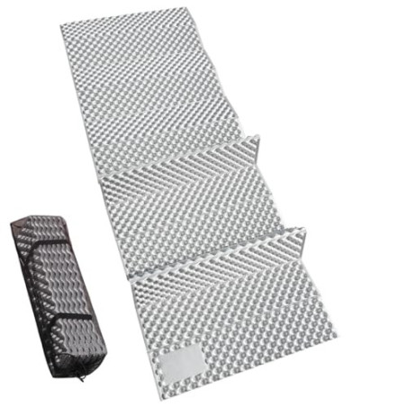 campMax Outdoor Thermomatte 18mm dick, 185 x 55cm geschlossenzellige Schaumstoff-Isomatte Faltbare, ultraleichte Akkordeon-Sc