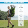 campMax Outdoor Thermomatte 18mm dick, 185 x 55cm geschlossenzellige Schaumstoff-Isomatte Faltbare, ultraleichte Akkordeon-Sc