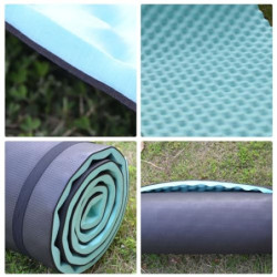 EINCORN Wasserdichte Outdoor-Isomatte für Rucksackreisen, Wandern, Schaumstoff, Camping-Matte zum Schlafen, Schaumstoff, Camp