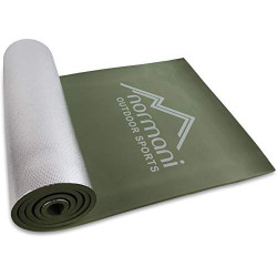 Isomatte Compact Aluminium Thermo Matte Isoliermatte Camping Outdoor leicht Farbe Olive