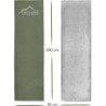Isomatte Compact Aluminium Thermo Matte Isoliermatte Camping Outdoor leicht Farbe Olive