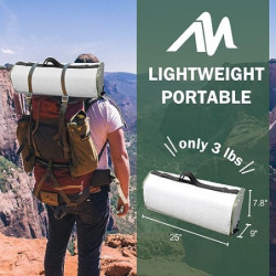 AYAMAYA Isomatte Camping Faltbar Schaummatten, Camping Matratze Outdoor Faltbare Campingmatte Isolierdecke Isoliermatte Schla