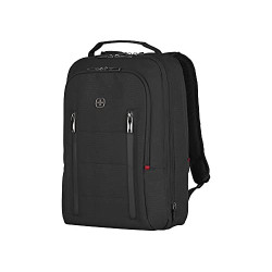 WENGER CityUpgrade Laptop-Rucksack mit Umhängetasche, Kompakt, Notebook bis 16 Zoll, Tablet bis 12 Zoll, 15 l, Damen Herren, 