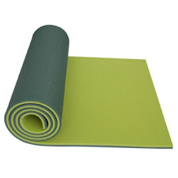 Yate doppelte 2 farbige Schaumstoff dicke Campingmatte Gymnastikmatte incl. Elastikbänder 180 x 50 x 12 wasserdicht und schmu