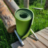 Yate doppelte 2 farbige Schaumstoff dicke Campingmatte Gymnastikmatte incl. Elastikbänder 180 x 50 x 12 wasserdicht und schmu