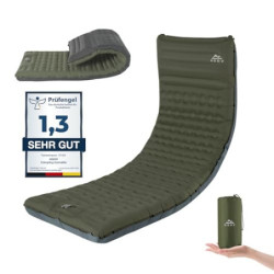 GGOV Isomatte Selbstaufblasend für Camping, 12 cm Höhe Bequeme Selbstaufblasende luftmatratze für Wandern, Ultraleicht Wasser