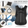 SUPRBIRD Fahrradrucksack, 15L Damen & Herren Wanderrucksack Outdoorucksack Wasserdicht MTB Rucksack Ultralight Trinkrucksack 