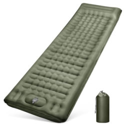 Isomatte Camping Selbstaufblasend, 12CM Verdicktes Aufblasbare Matratze Kleines Packmaß, Wasserdicht Luftmatratze Outdoor mit