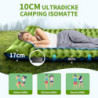 Yuzonc Camping Isomatte Selbstaufblasend, Verdicktes Doppel Camping Matratze, Ultraleicht Luftmatratze Camping für 2 Personen