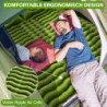 Yuzonc Camping Isomatte Selbstaufblasend, Verdicktes Doppel Camping Matratze, Ultraleicht Luftmatratze Camping für 2 Personen